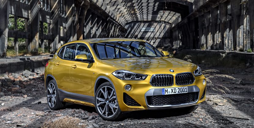 La nouvelle BMW X2 se dévoile ! elle a été aperçue à Milan.